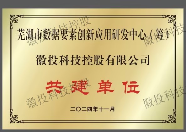         芜湖市数据要素创新应用研发中心（筹）
