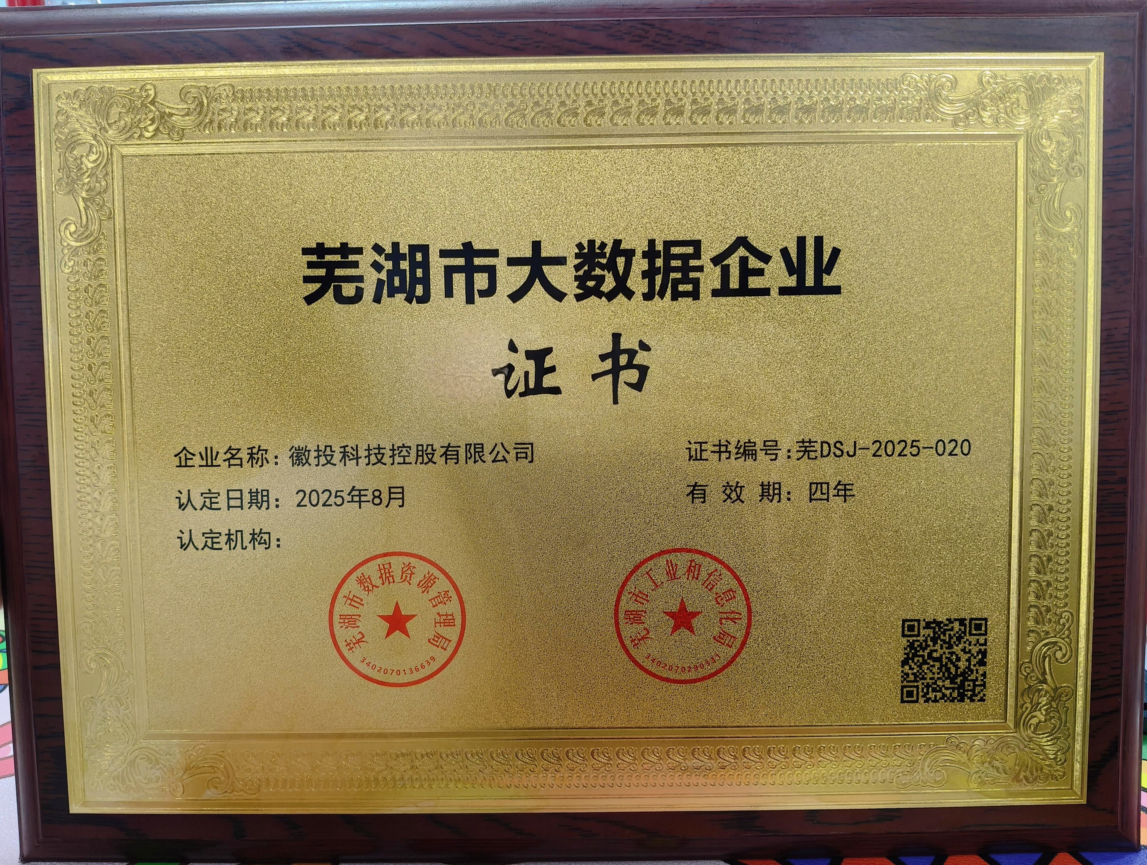         芜湖市大数据企业
